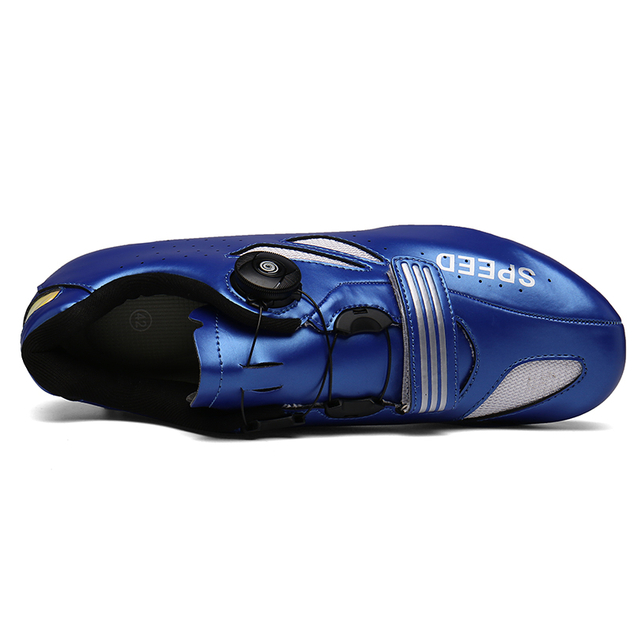 SPEED Unisex Cycling Shoes, Lightweight Breathable Road Bike Shoes with Quick Twist Dial, Non-Slip Hard Sole Bicycle Footwear for Men Women, MTB & Road Riding