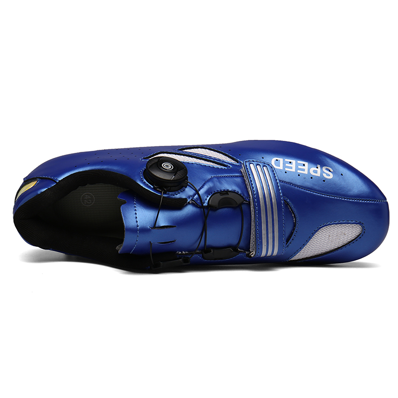SPEED Unisex Cycling Shoes, Lightweight Breathable Road Bike Shoes with Quick Twist Dial, Non-Slip Hard Sole Bicycle Footwear for Men Women, MTB & Road Riding