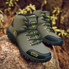 Men's Tarmac Army Green High Top Hiking Boots, Non-Slip Outdoor Trekking Shoes