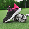 Ladies Lightweight Flyknit Golf Shoes Non-Slip Comfortable Outdoor Golf Footwear