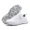 Lightweight Spiked Golf Shoes for Men, Breathable Golf Sneakers for All Weather