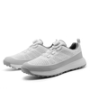 Men's Spikeless Golf Shoes, Breathable Knit Sneakers with Quick-Lock Boa Closure & Non-Slip Traction Sole