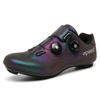 Color Changing Road Cycling Shoes for Men, Reflective SPD Cleats Bike Sneakers