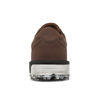 Men's Brown Leather Spiked Golf Shoes, Waterproof Professional Golf Footwear