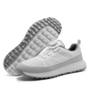 Men's Spikeless Golf Shoes, Breathable Knit Sneakers with Quick-Lock Boa Closure & Non-Slip Traction Sole