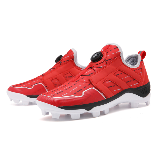 Youth Boa Closure Baseball Cleats – Breathable Non-Slip Training Shoes for Kids