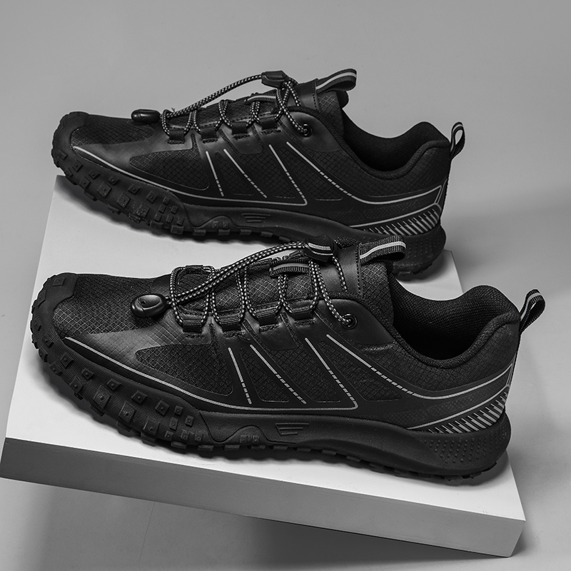 Low Cut Hiking Shoes Mens High Top Hiking Shoes Ankle Support Anti Skid Rugged Outdoor Climbing Footwear Low Cut Hiking Shoes