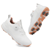 Women’s BOA Rotary Buckle Golf Shoes Waterproof Cushioned Comfort Spikeless Walking Golf Shoes