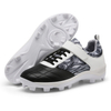 Adjustable Strap Lace Molded Baseball Cleats –Durable Non-Slip Youth Training Shoes