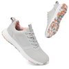 White Knit Golf Sneakers, Lightweight Casual Design for Golf & Daily Wear