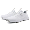Lightweight Spiked Golf Shoes for Men, Breathable Golf Sneakers for All Weather