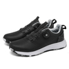 Professional Golf Shoes, Breathable Non-Slip Spiked Golf Footwear with Rotating Buckle