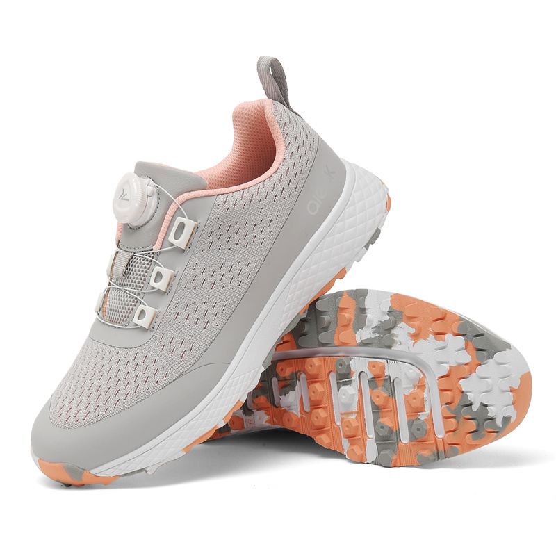 adies Waterproof Golf Shoes Comfortable Lightweight Athletic Outdoor Golf Footwear
