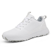 Casual Athletic Golf Shoes Breathable Knit Upper with Quick-Lock System