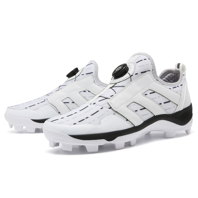 Professional Quick-Lock Baseball Cleats with Boa Fit System Durable Athletic Game Footwear