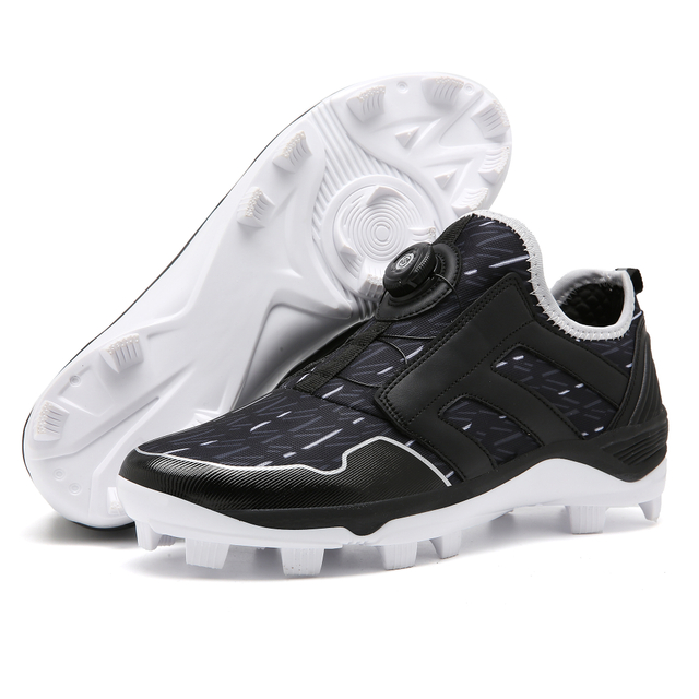 Men’s High Performance Baseball Cleats with Boa Lock – Lightweight Molded Outsole Sports Shoes