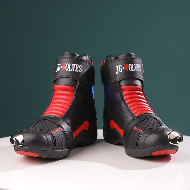 Professional Motocross Boots Anti-Slip Motorcycle Shoes