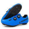 Men's Blue MTB Shoes, Durable Off-Road Cycling Footwear for Men