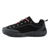 Trail Titan Non-Slip Hiking Shoes for Men – Black with Red-White Laces