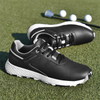 Leather Golf Sneakers for Men Lightweight Comfortomfortable Lightweight EVA Sole