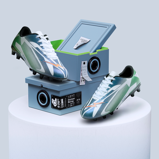 AG Football Boots - Artificial Grass Soccer Cleats with Shock Absorption