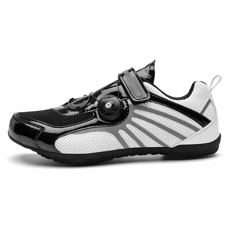 Carbon Fiber Road Cycling Shoes Men Lightweight Self-Locking Bike Shoes