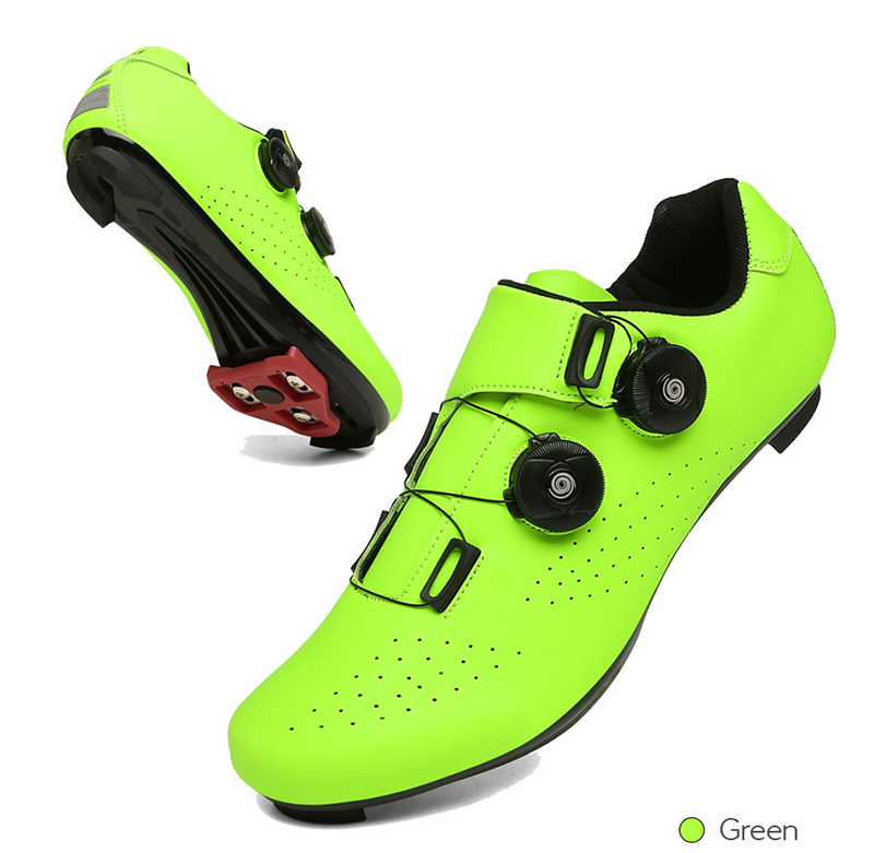 MTB Shoes Men Bicycle Speed Sneakers Flat Road Bike Cycling Shoes Women Cleats Spd Mountain Biking Sneaker Racing Self-locking (17)