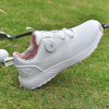 Couple Waterproof Golf Shoes, Spiked Golf Sneakers with BOA Closure for Men & Women