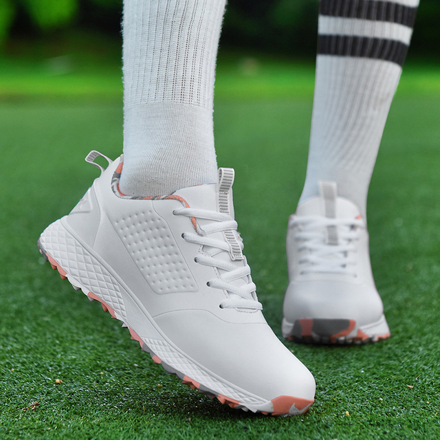 Pikeless Golf Shoes for Women Traction Pro Golf Shoes Knit Golf Shoes