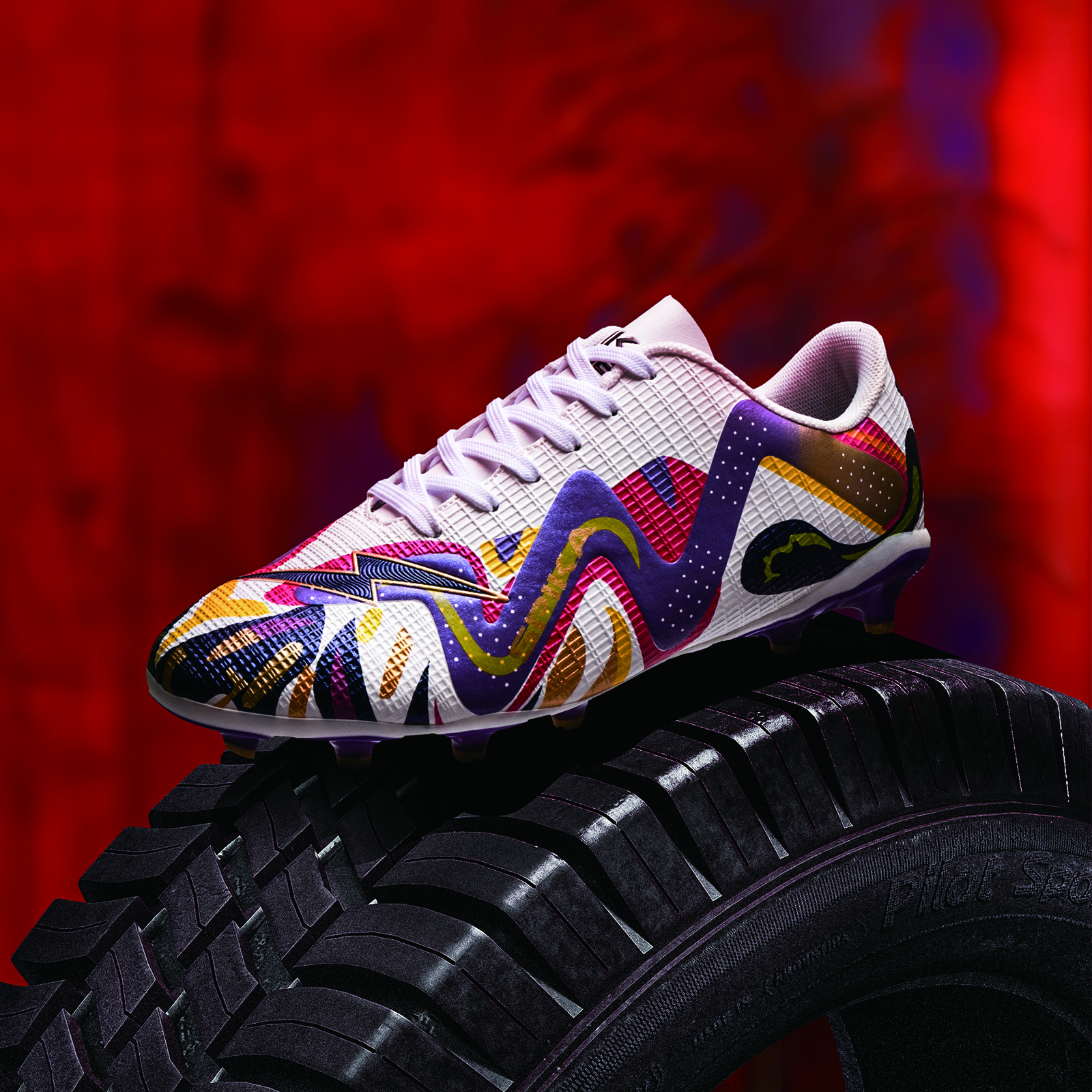 Knit Football Boots - Breathable & Flexible Soccer Cleats