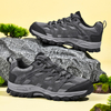 Men's Hiking Shoes, Breathable Suede & Mesh Non-Slip Rubber Outsole Outdoor Trekking Sneakers