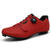 Breathable Synthetic Leather Road Cycling Shoes with Hard Sole for Spin Class And Racing
