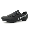 Men's Black Mountain Bike Shoes, Non-Slip Cleats Cycling Sneakers