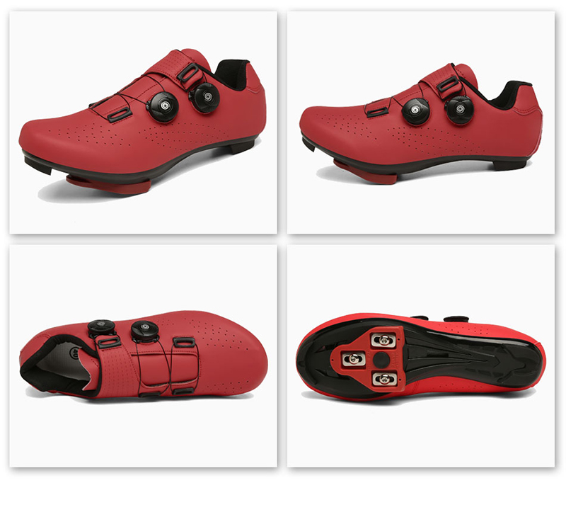 MTB Shoes Men Bicycle Speed Sneakers Flat Road Bike Cycling Shoes Women Cleats Spd Mountain Biking Sneaker Racing Self-locking (16)