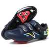 Men's Road Cycling Shoes with Cleats, Professional Breathable Bike Sneakers for Peloton & SPD